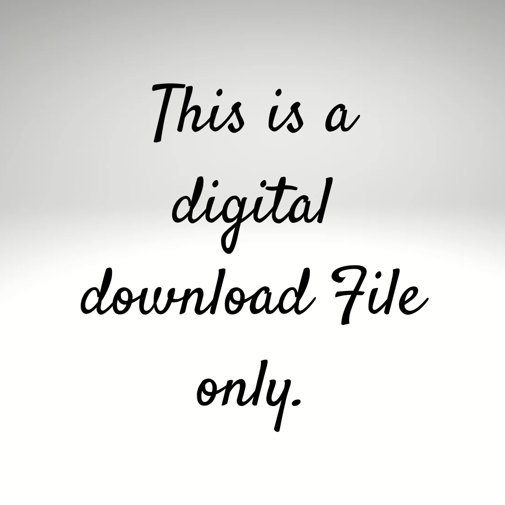 Embrace the Elegance Instant Download & Printable Calendar