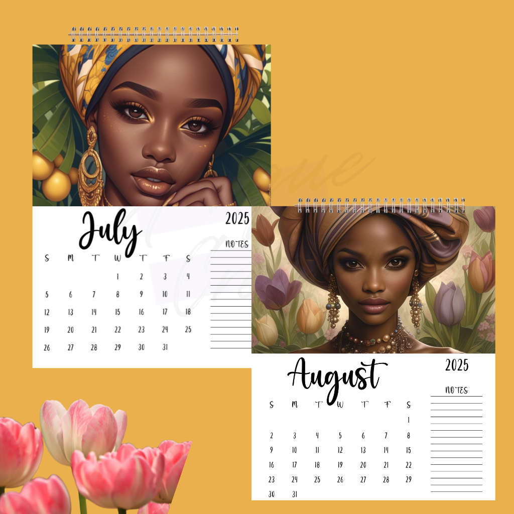 Embrace the Elegance Instant Download & Printable Calendar