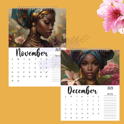 Embrace the Elegance  Instant Download  & Printable Calendar