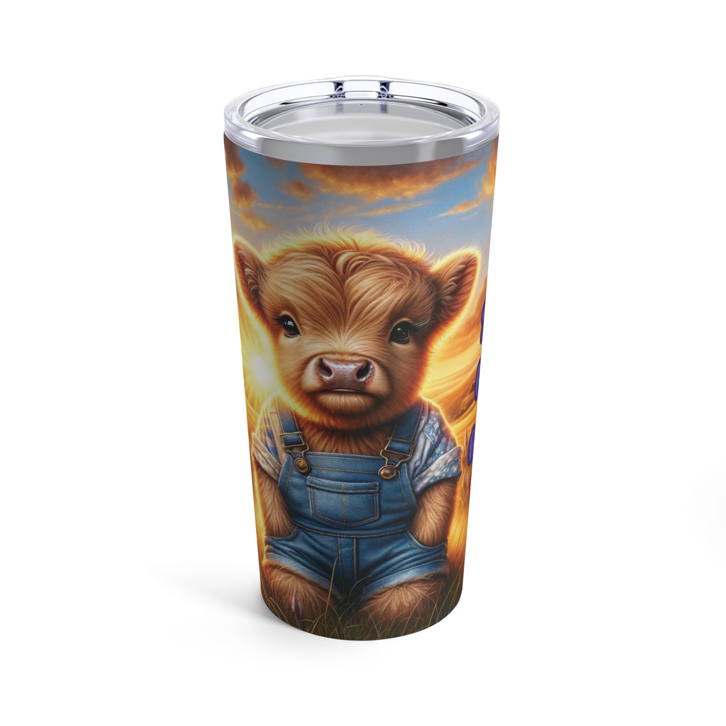 Girl Who Loves Highland Cows Tumbler 20oz